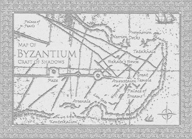 Map of Byzantium - Craft of Shadows - God of Thieves